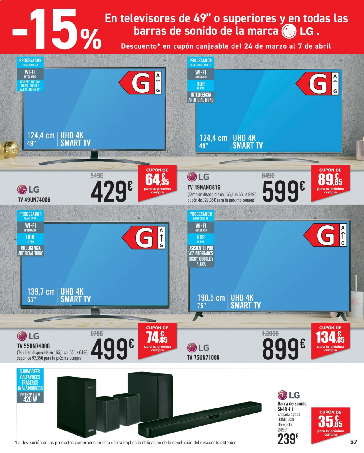 Folleto Carrefour - 12/03/21 - 23/03/21. Página 57