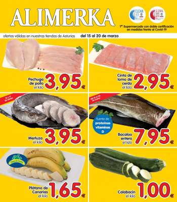 Folleto actual Alimerka - 15.3.2021 - 20.3.2021.
