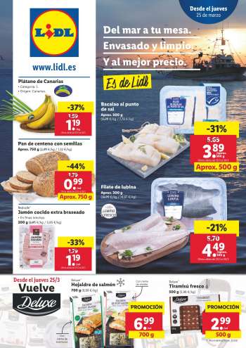 Folleto actual Lidl - 25.3.2021 - 31.3.2021.