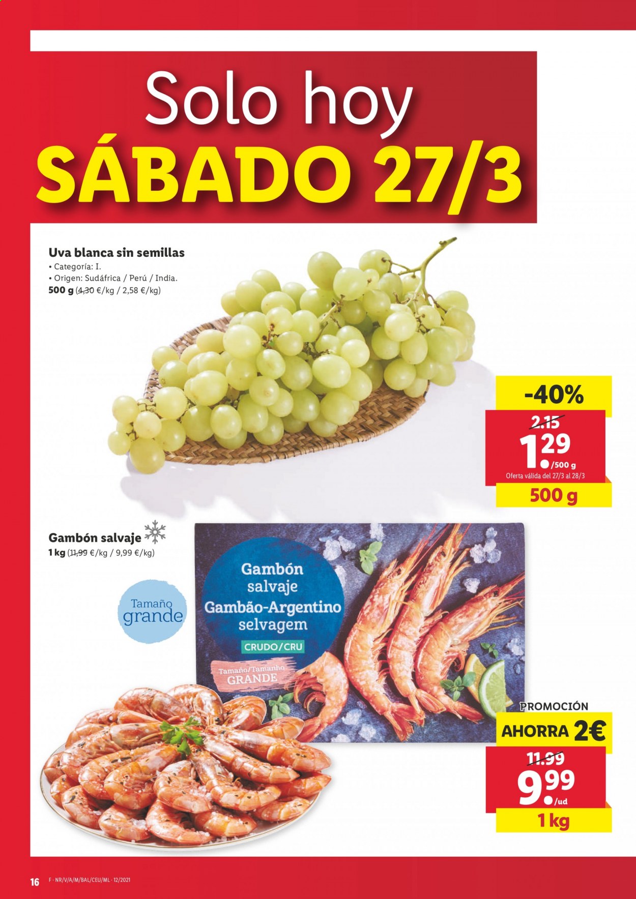 Folleto Lidl - 25/03/21 - 31/03/21. Página 16