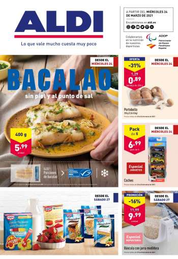 Folleto actual Aldi - 24.3.2021 - 30.3.2021.