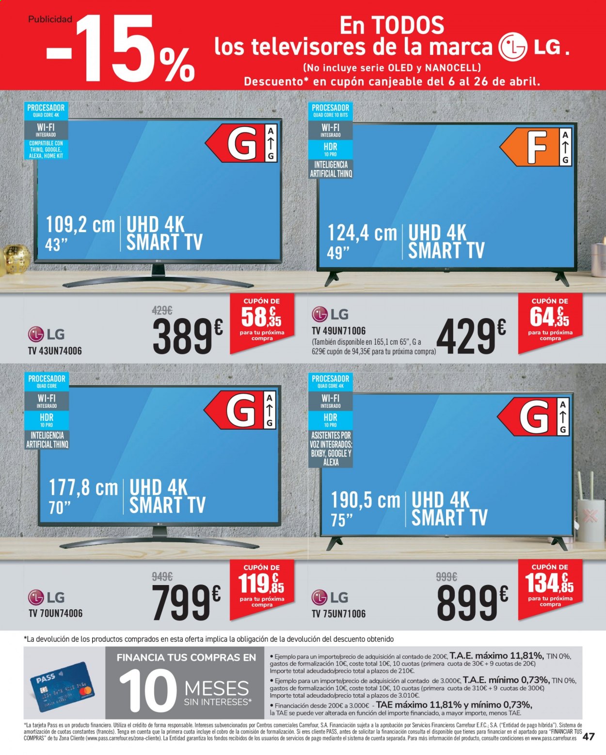 Folleto Carrefour - 24/03/21 - 05/04/21. Página 47