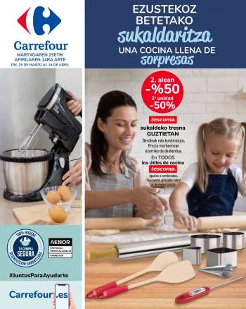 Folleto actual Carrefour - 25.3.2021 - 14.4.2021.