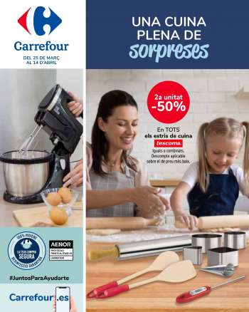 Folleto actual Carrefour - 25.3.2021 - 14.4.2021.
