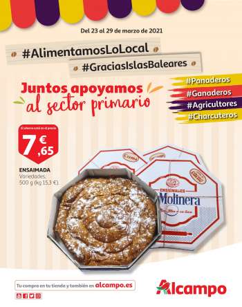 Folleto actual Alcampo - 23.3.2021 - 29.3.2021.