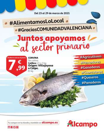 Folleto actual Alcampo - 23.3.2021 - 29.3.2021.