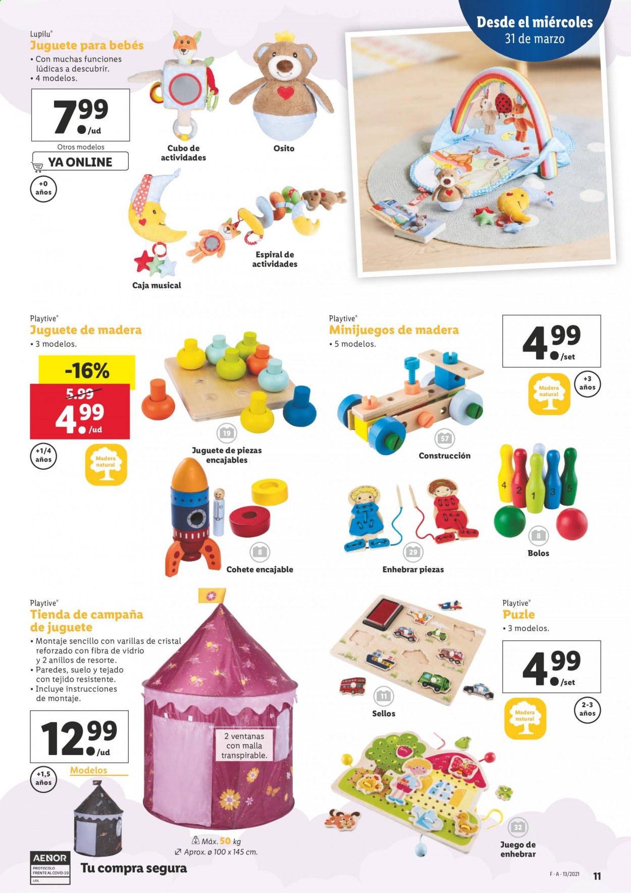 Folleto Lidl - 31/03/21 - 07/04/21. Página 11