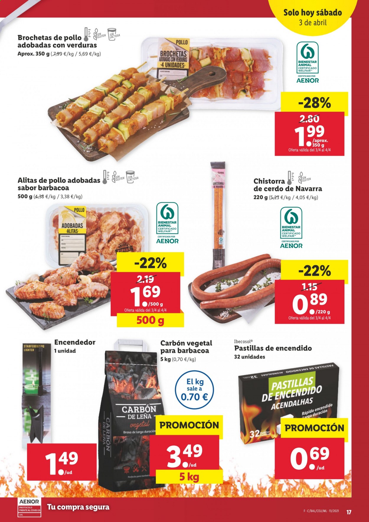 Folleto Lidl - 31/03/21 - 07/04/21. Página 17