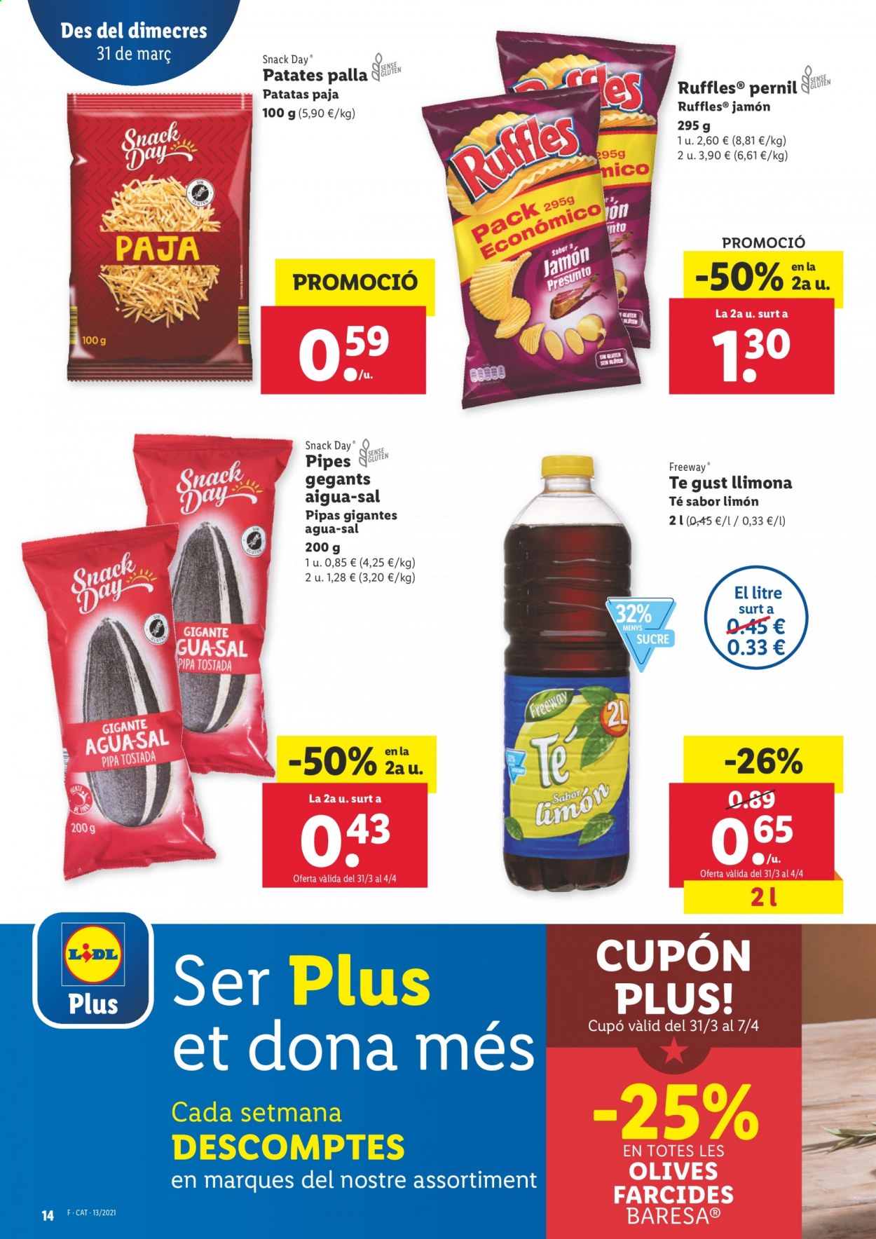 Folleto Lidl - 31/03/21 - 07/04/21. Página 14