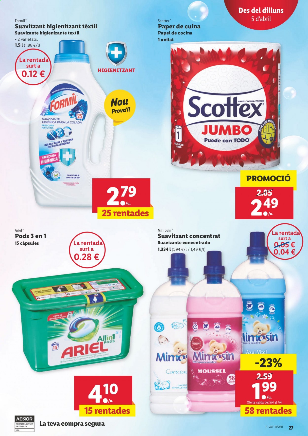 Folleto Lidl - 31/03/21 - 07/04/21. Página 27