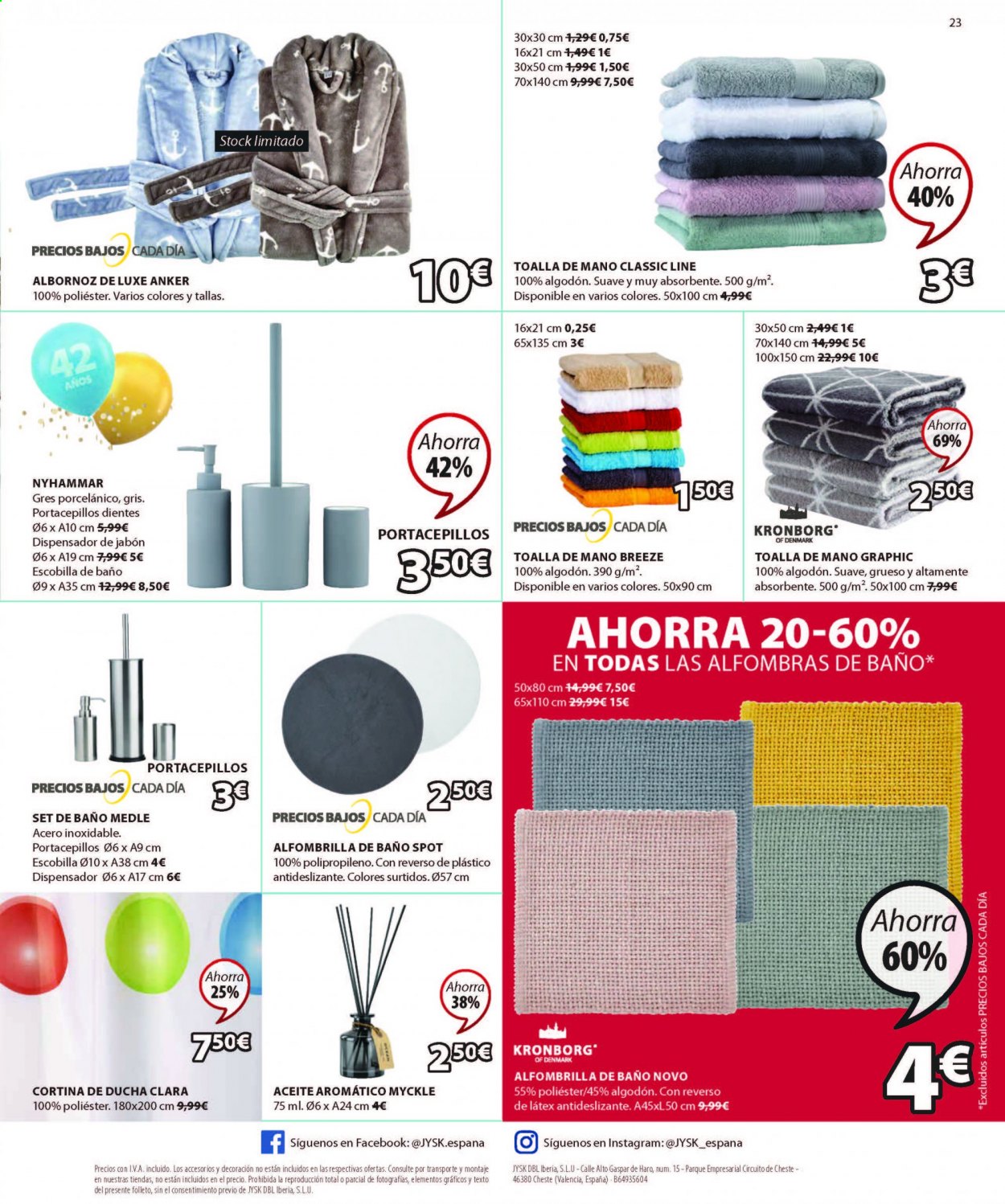 Folleto JYSK - 25/03/21 - 07/04/21. Página 23