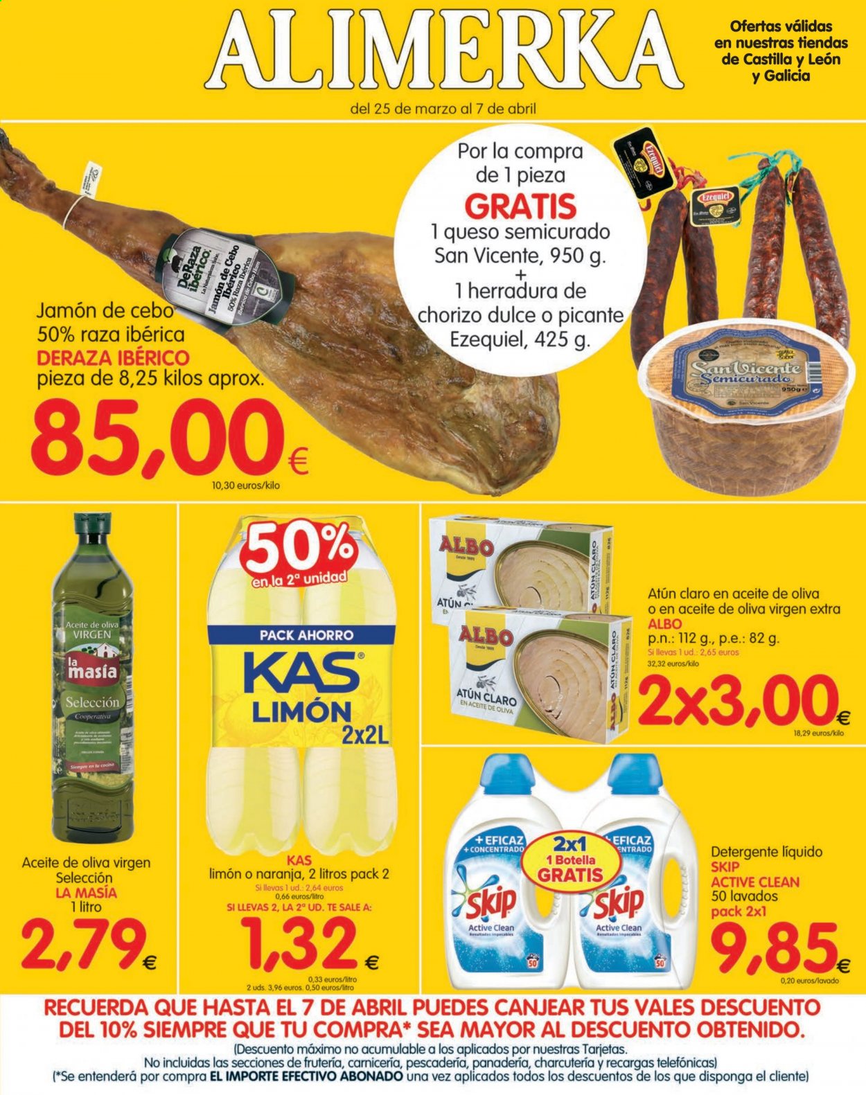 Folleto Alimerka - 25/03/21 - 07/04/21. Página 1