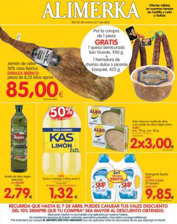 Folleto actual Alimerka - 25.3.2021 - 7.4.2021.