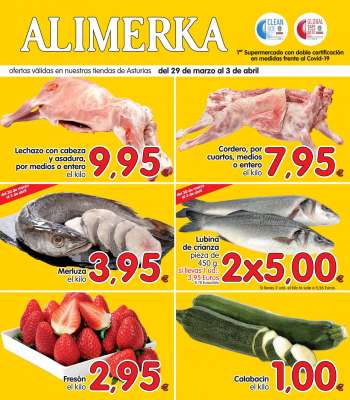 Folleto actual Alimerka - 29.3.2021 - 3.4.2021.