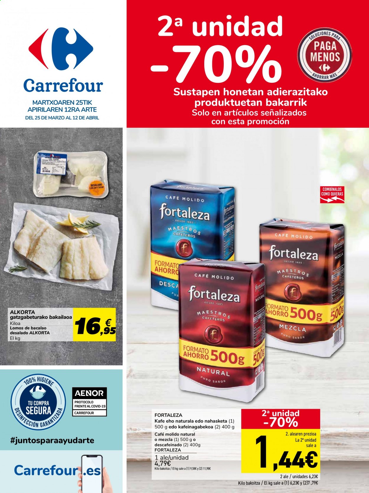 Folleto Carrefour - 25/03/21 - 12/04/21. Página 1