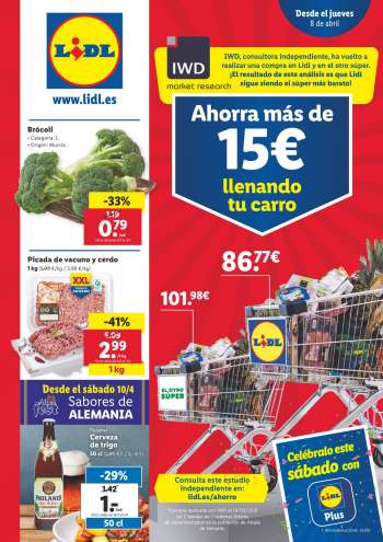 Folleto actual Lidl - 8.4.2021 - 14.4.2021.
