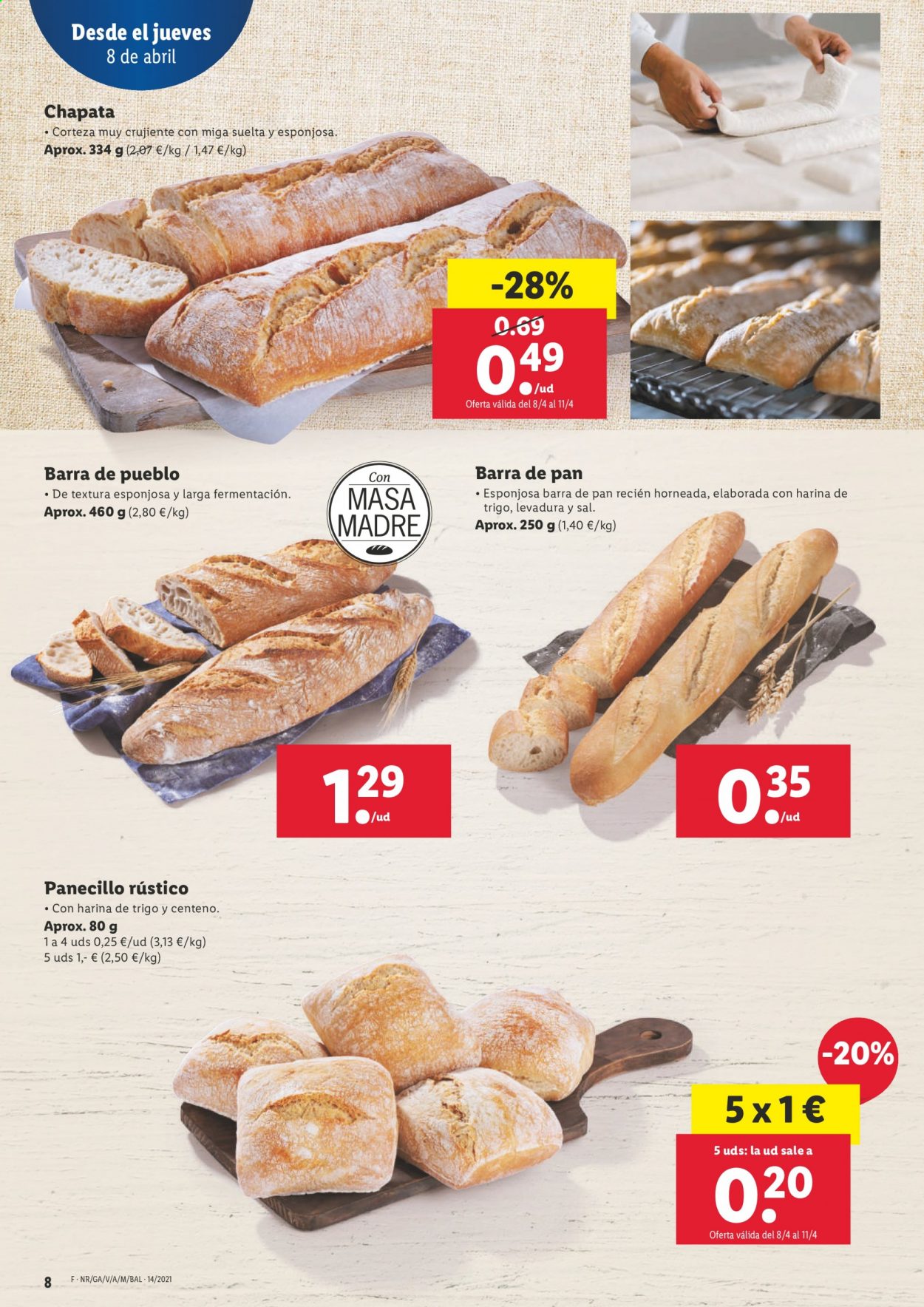 Folleto Lidl - 08/04/21 - 14/04/21. Página 8