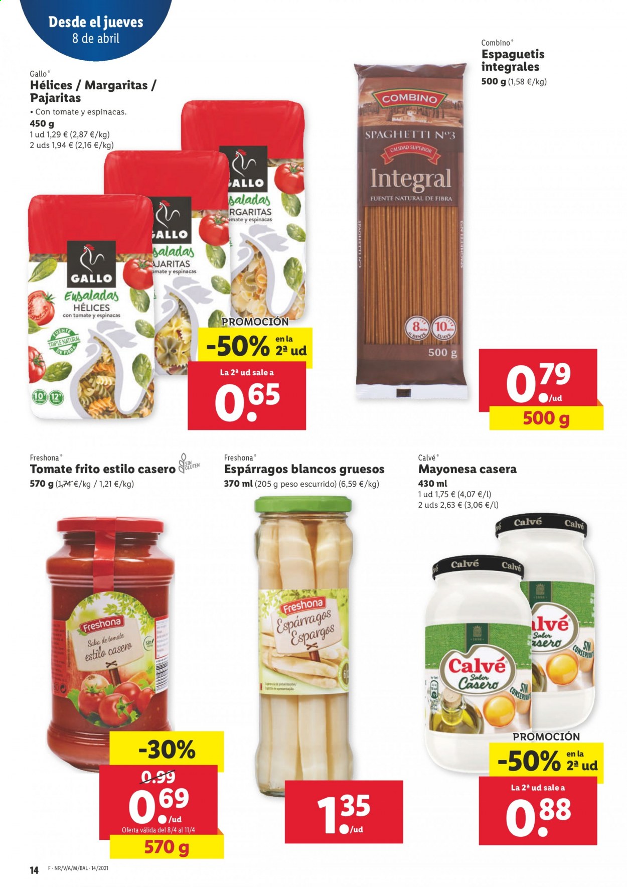 Folleto Lidl - 08/04/21 - 14/04/21. Página 14