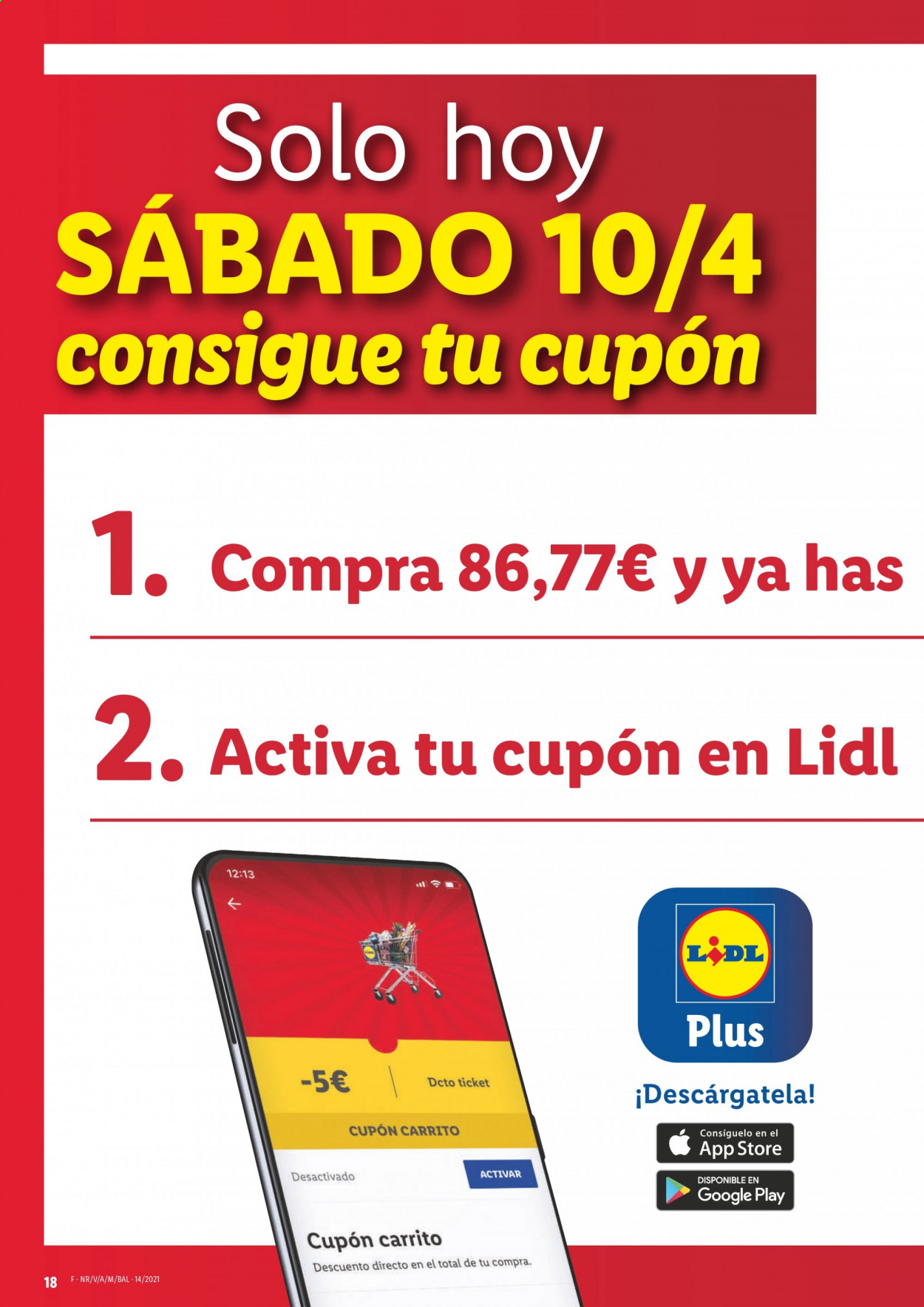 Folleto Lidl - 08/04/21 - 14/04/21. Página 18
