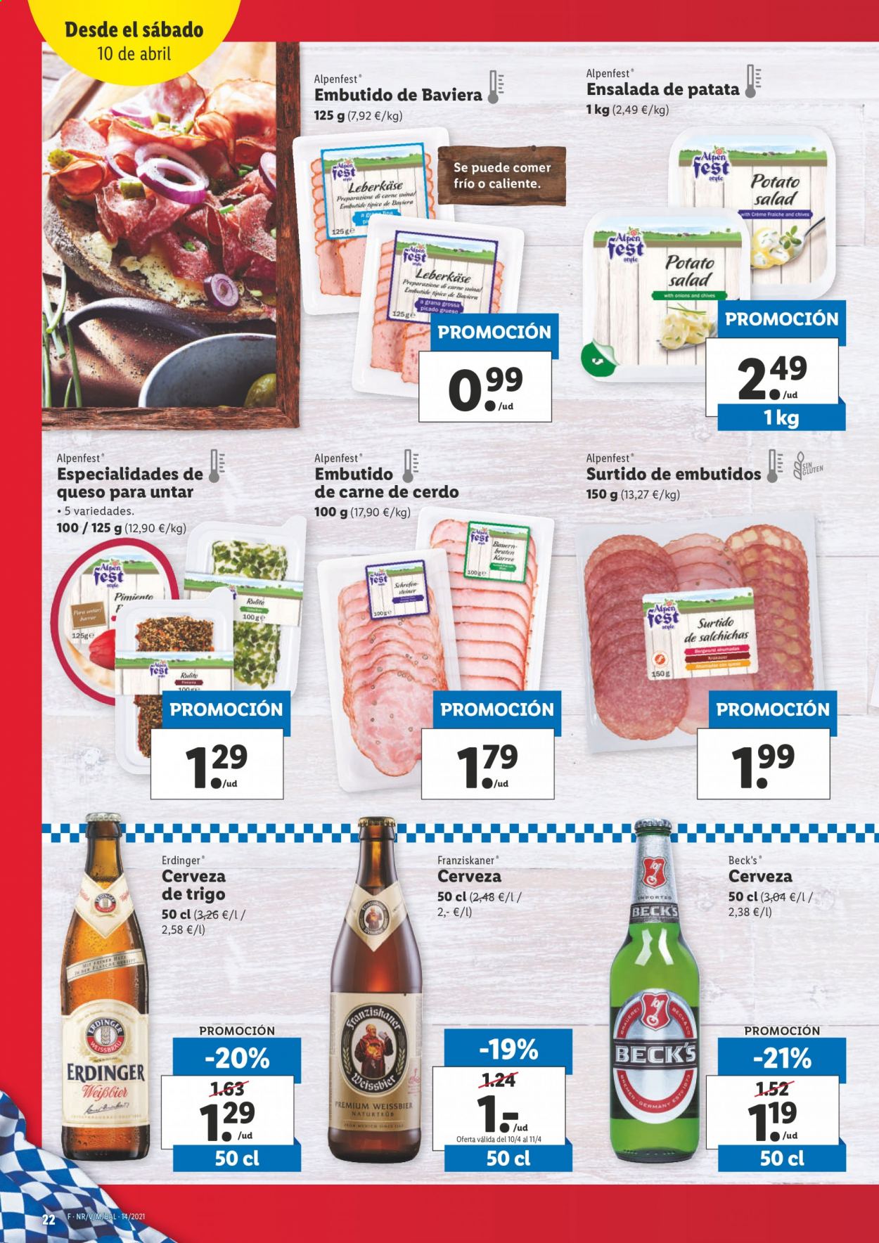 Folleto Lidl - 08/04/21 - 14/04/21. Página 22