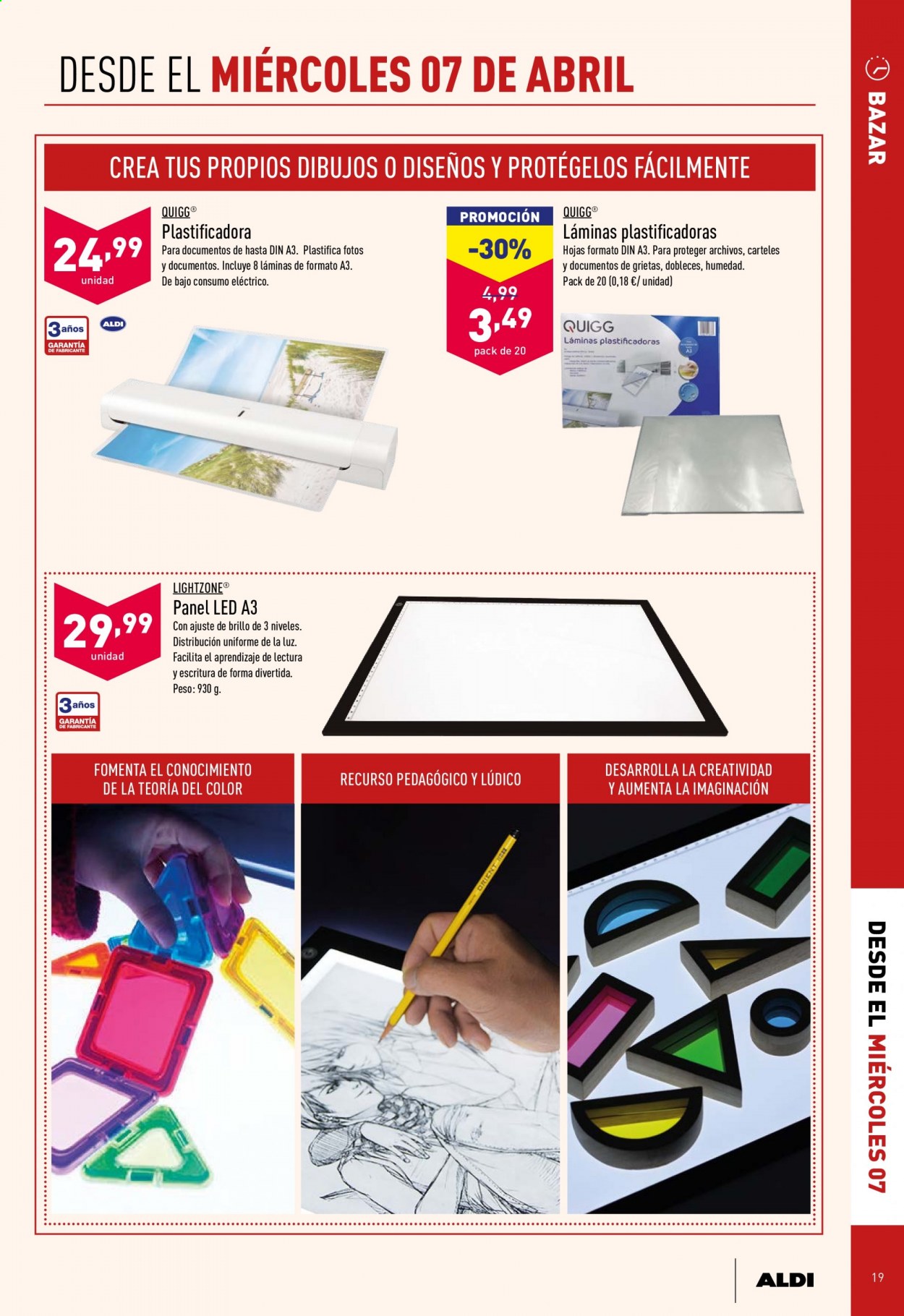 Folleto Aldi - 07/04/21 - 13/04/21. Página 19