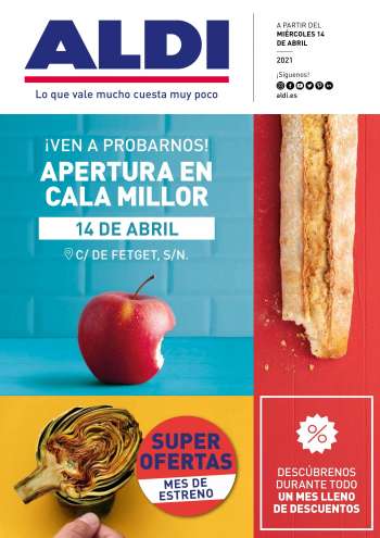 Folleto actual Aldi - 14.4.2021 - 20.4.2021.