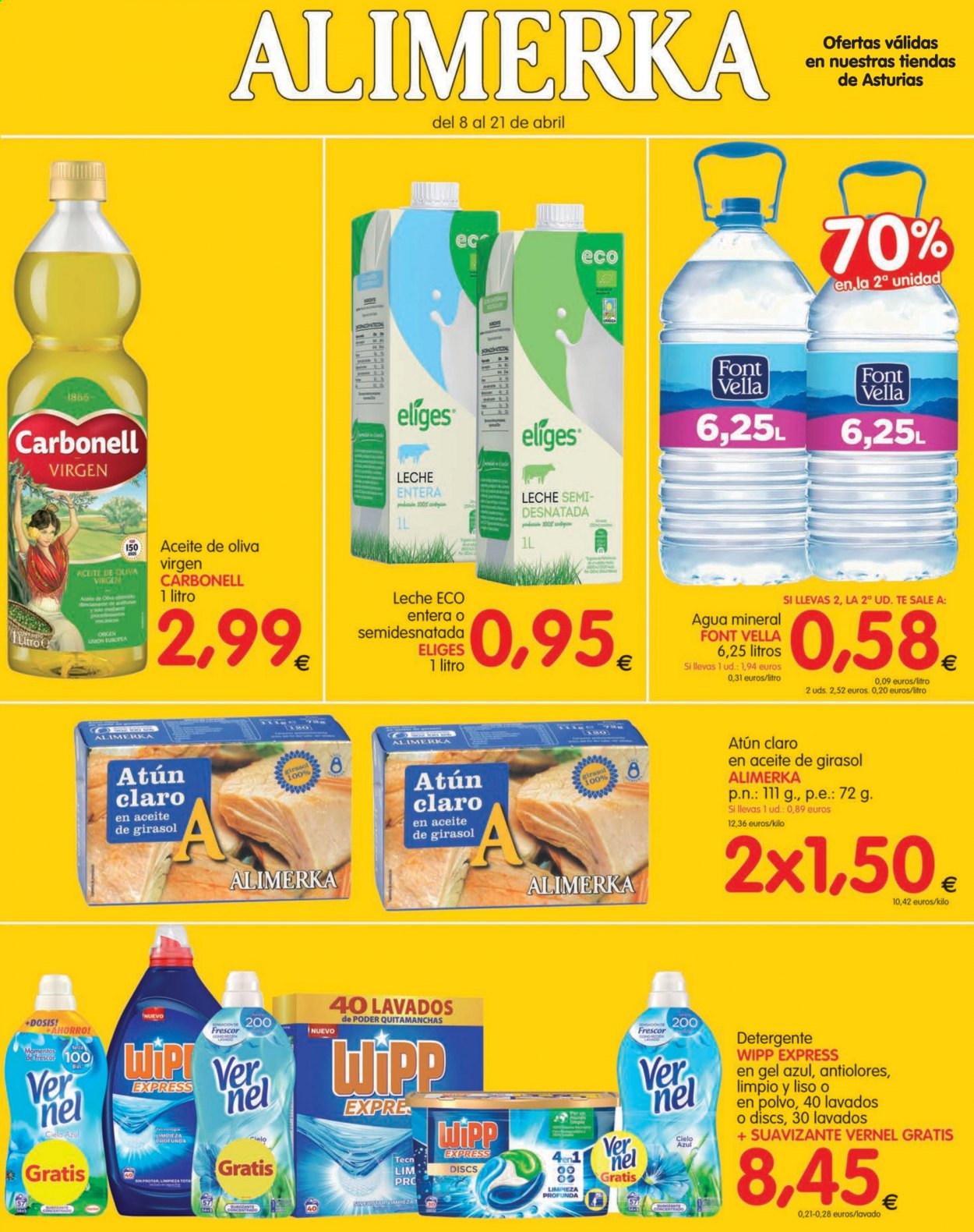 Folleto Alimerka - 08/04/21 - 21/04/21. Página 1