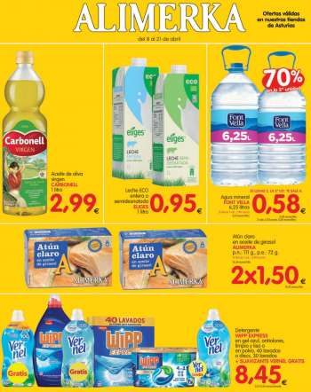 Folleto actual Alimerka - 8.4.2021 - 21.4.2021.