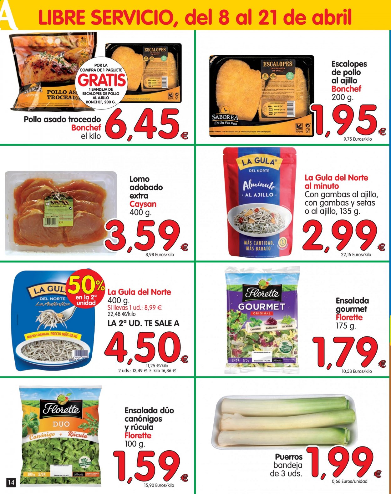 Folleto Alimerka - 08/04/21 - 21/04/21. Página 14