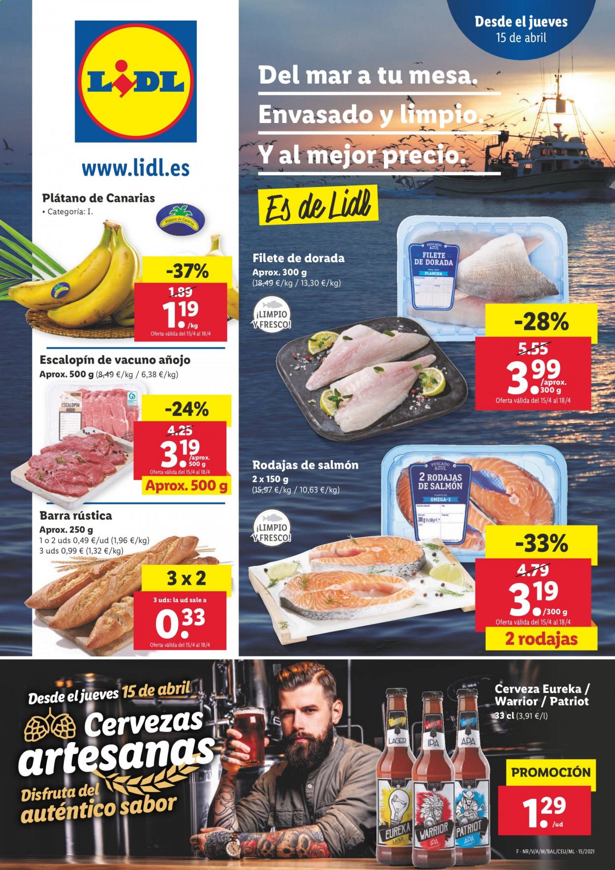 Folleto Lidl - 15/04/21 - 21/04/21. Página 1
