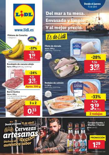 Folleto actual Lidl - 15.4.2021 - 21.4.2021.