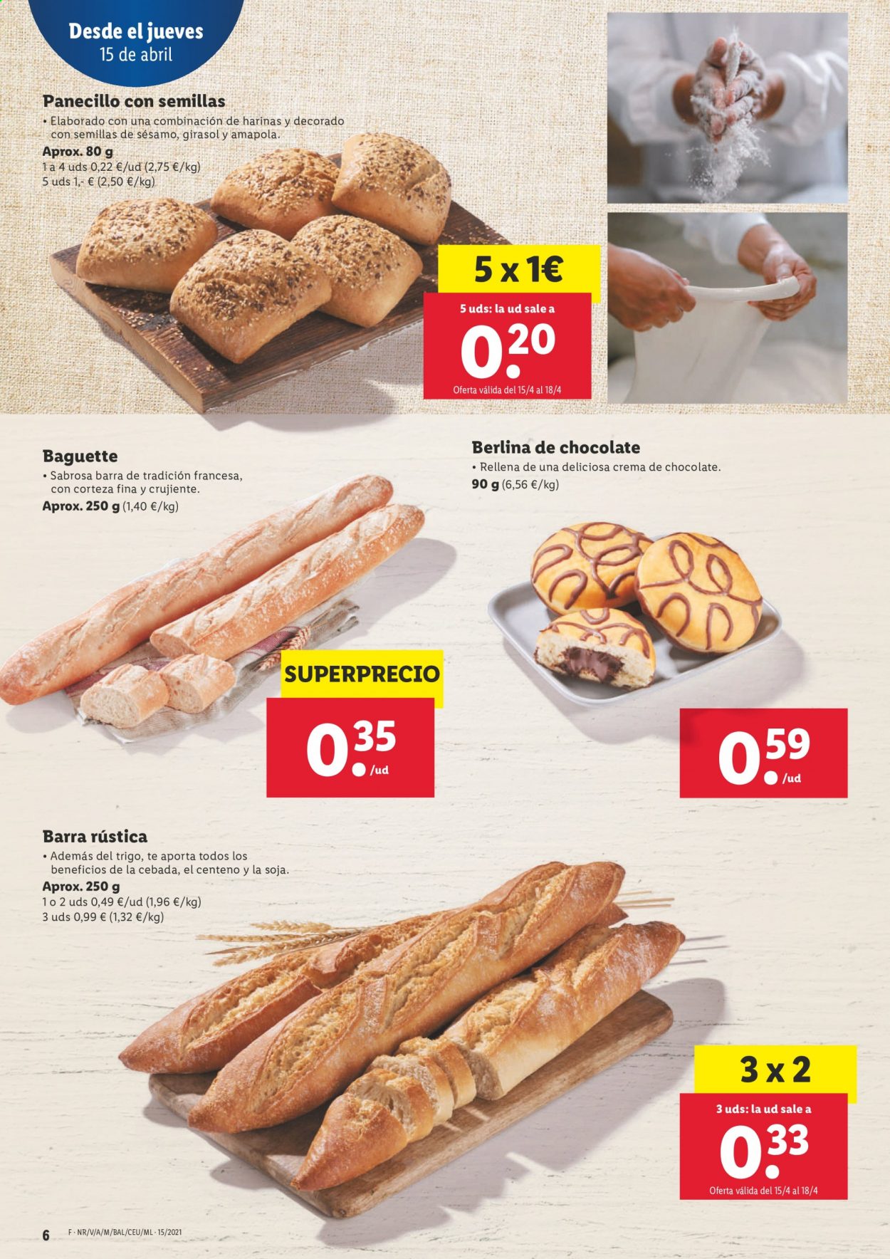 Folleto Lidl - 15/04/21 - 21/04/21. Página 6