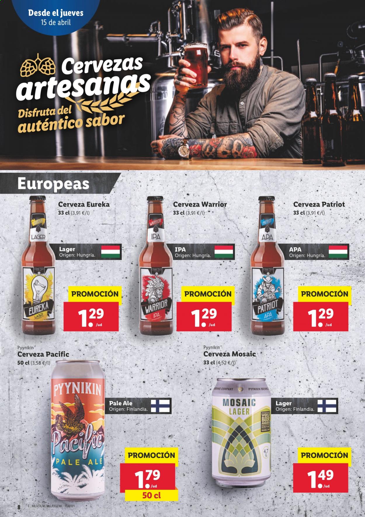 Folleto Lidl - 15/04/21 - 21/04/21. Página 8