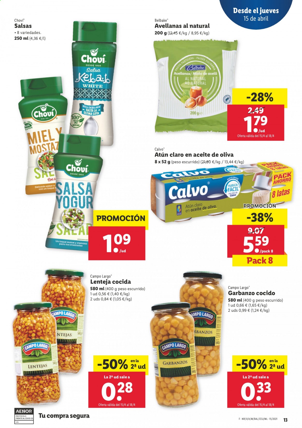 Folleto Lidl - 15/04/21 - 21/04/21. Página 13