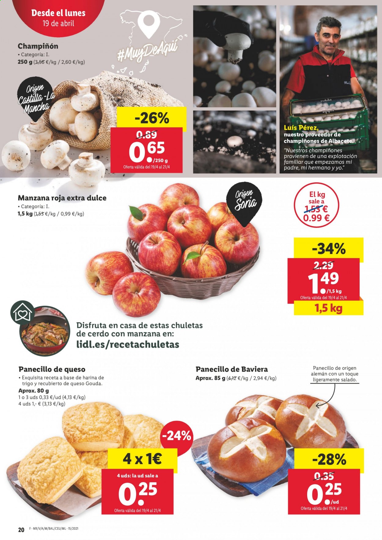 Folleto Lidl - 15/04/21 - 21/04/21. Página 20