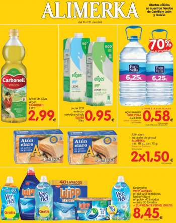 Folleto actual Alimerka - 8.4.2021 - 21.4.2021.