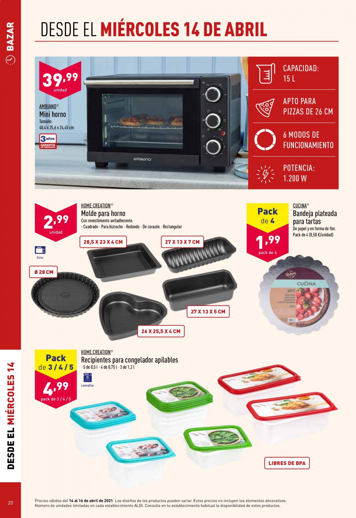 Folleto Aldi - 14/04/21 - 20/04/21. Página 20