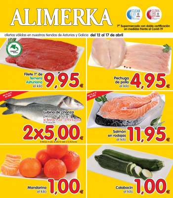 Folleto actual Alimerka - 12.4.2021 - 17.4.2021.