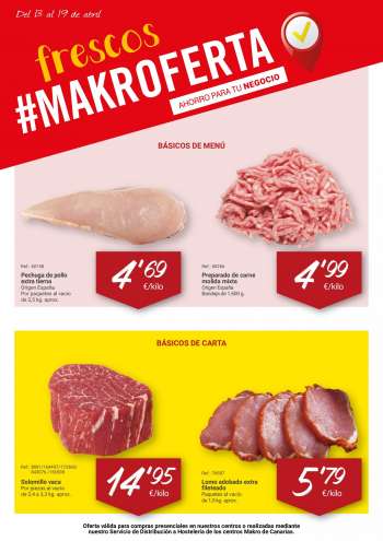 Folleto actual Makro - 13.4.2021 - 19.4.2021.