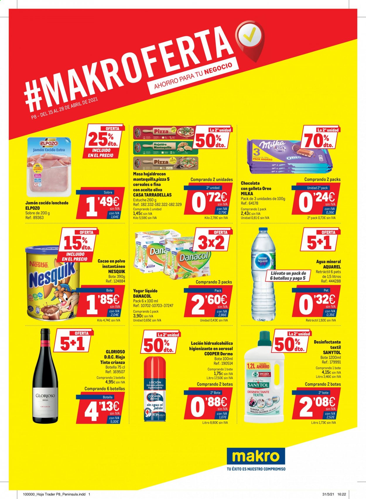 Folleto Makro - 15/04/21 - 28/04/21. Página 1
