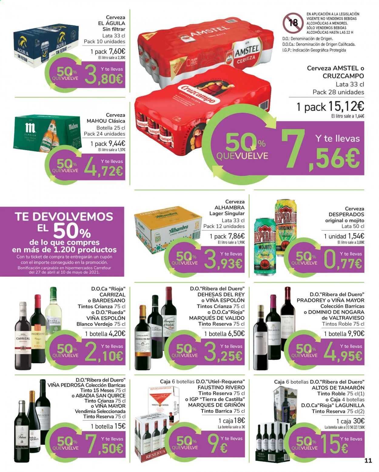 Folleto Carrefour - 16/04/21 - 26/04/21. Página 11