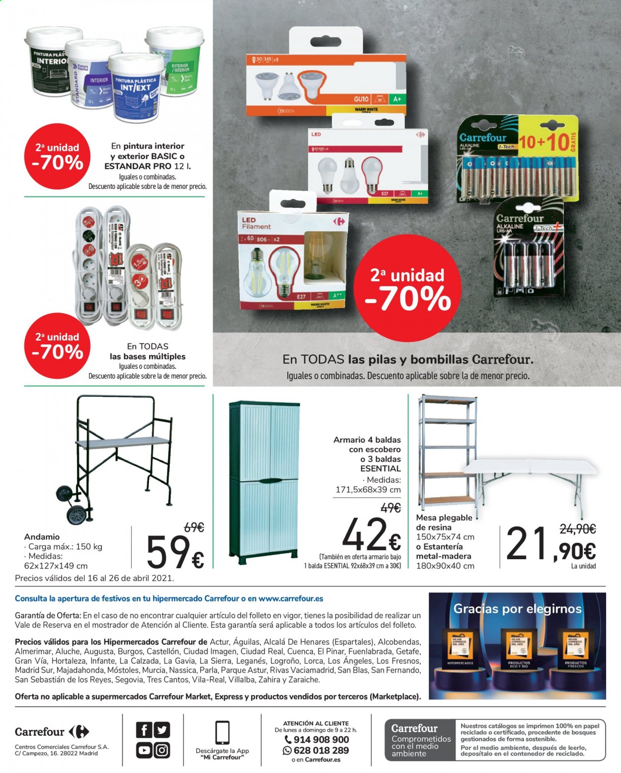 Folleto Carrefour - 16/04/21 - 26/04/21. Página 55