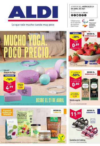Folleto actual Aldi - 21.4.2021 - 27.4.2021.