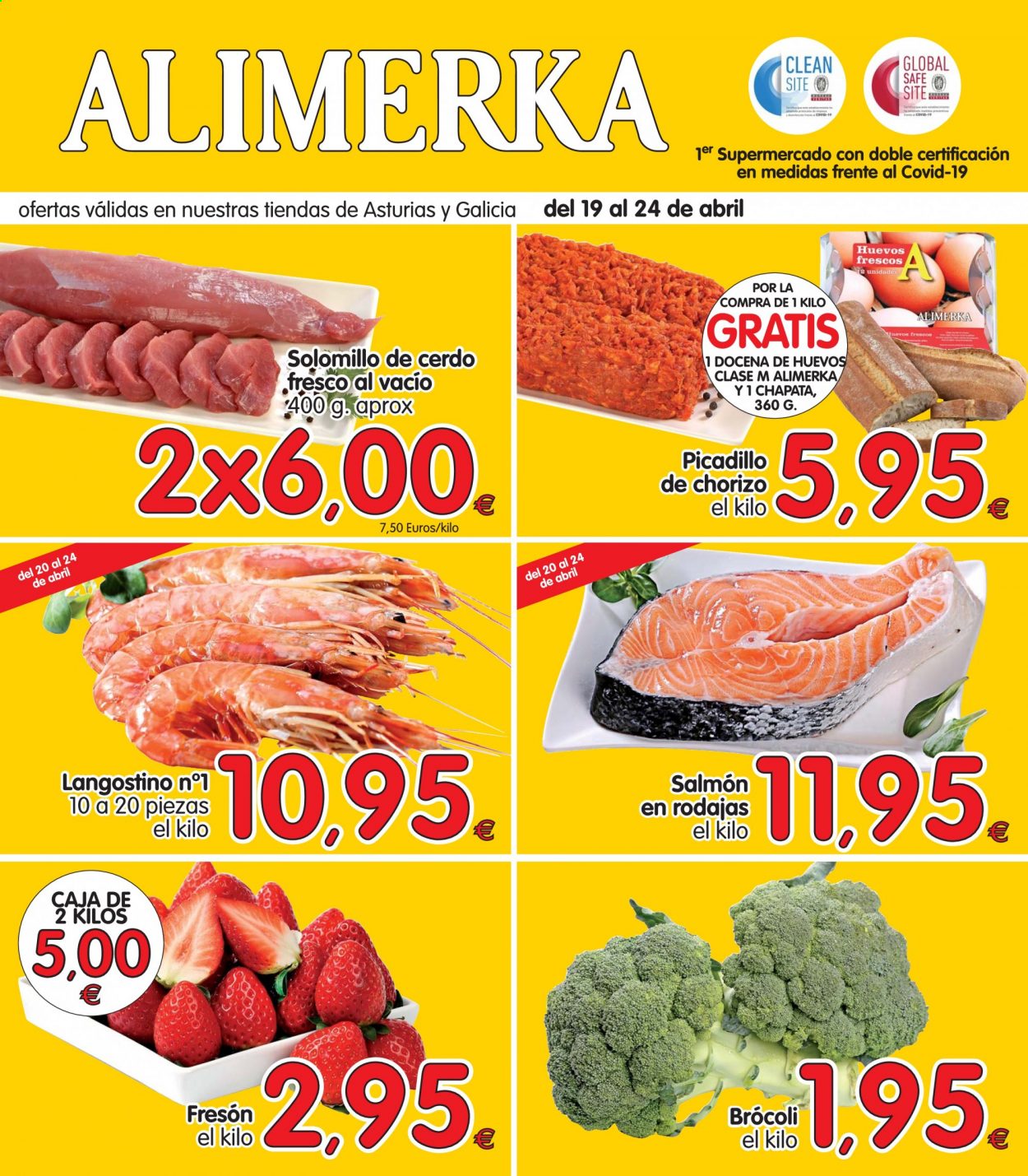 Folleto Alimerka - 19/04/21 - 24/04/21. Página 1
