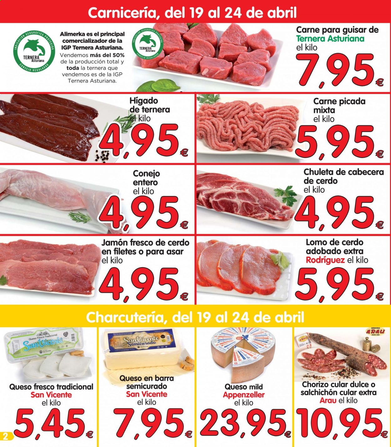 Folleto Alimerka - 19/04/21 - 24/04/21. Página 2