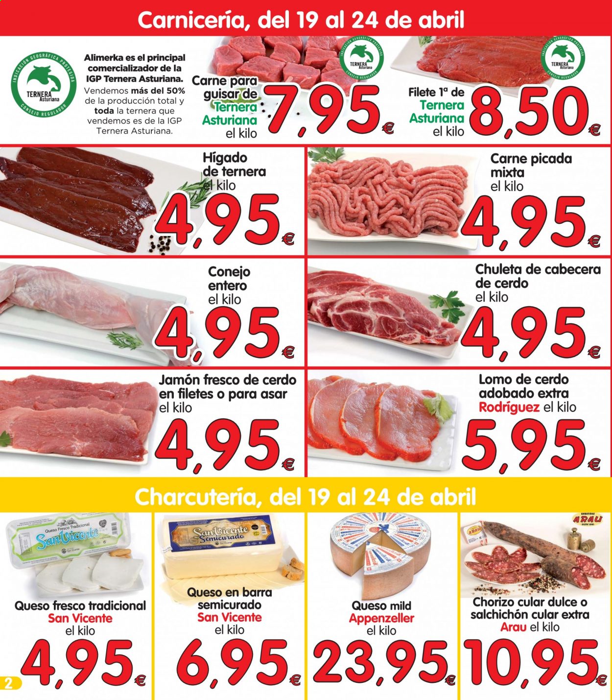 Folleto Alimerka - 19/04/21 - 24/04/21. Página 2