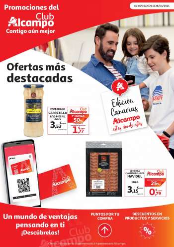 Folleto actual Alcampo - 16.4.2021 - 28.4.2021.