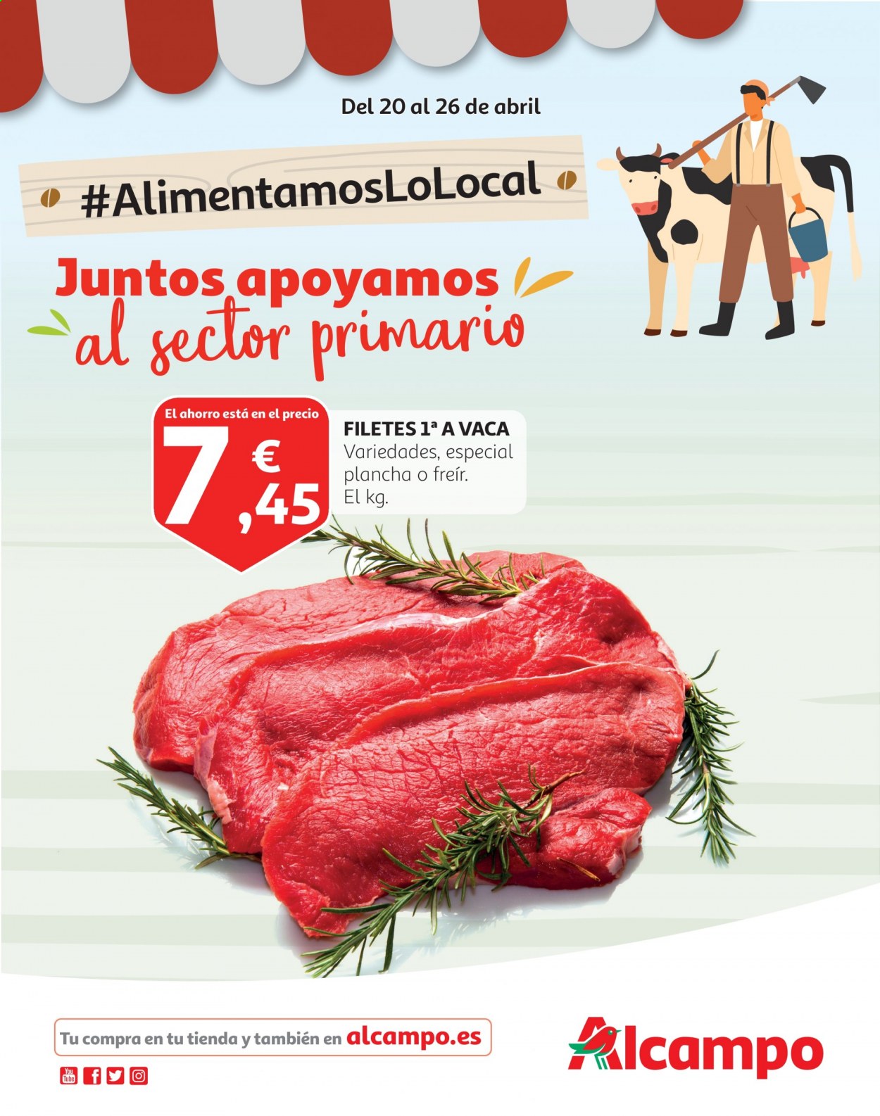 Folleto Alcampo - 20/04/21 - 26/04/21. Página 1