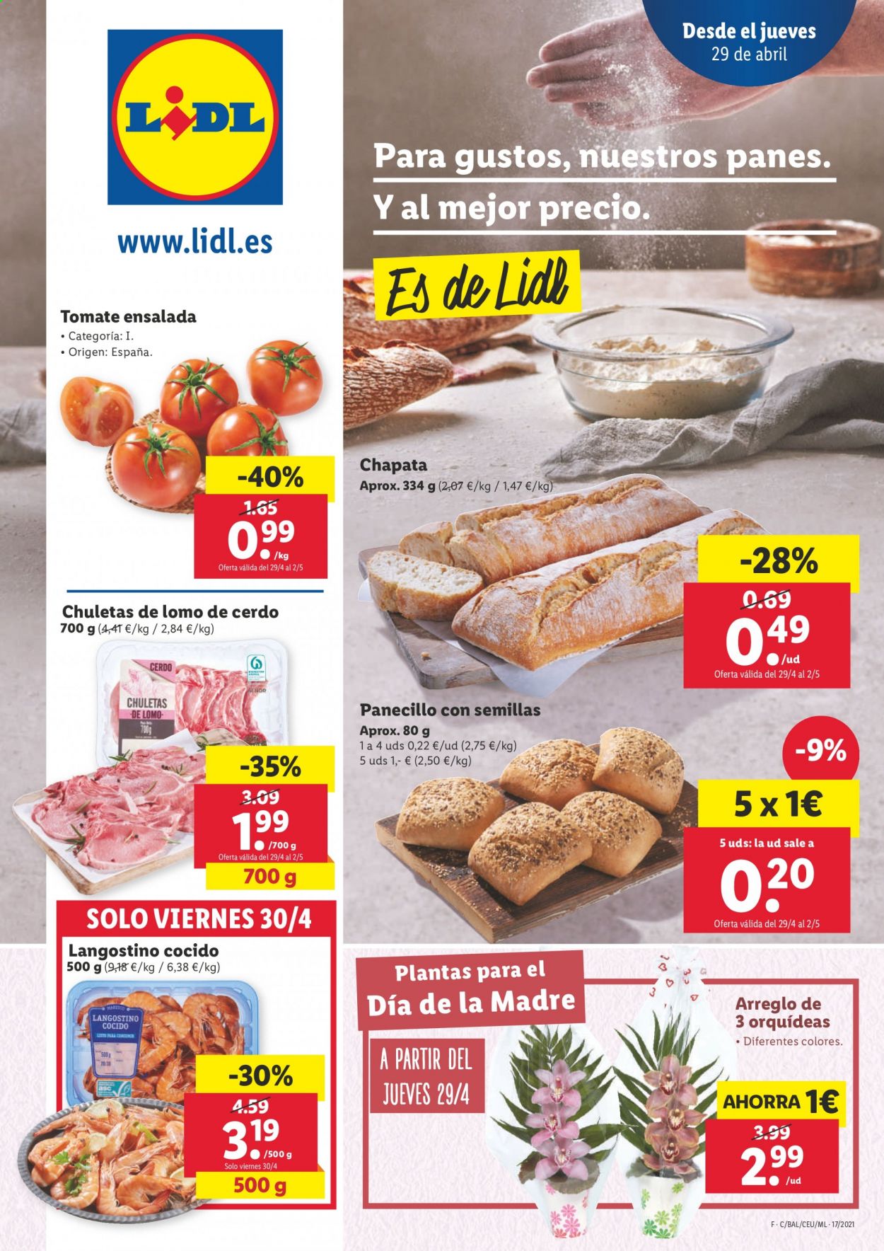 Folleto Lidl - 29/04/21 - 05/05/21. Página 1