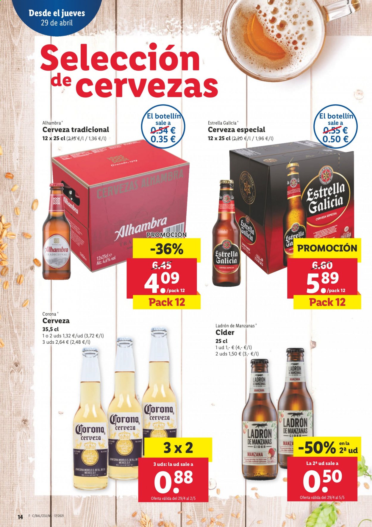 Folleto Lidl - 29/04/21 - 05/05/21. Página 14
